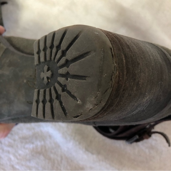 Sam Edelman Hannah Suede Ankle Booties Size 7.5 - Picture 11 of 15